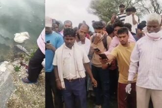 लोहरदगा के ओयना टोंगरी की बंद पत्थर खदान से मिली बोरे में बंद लाश, सिर और पैर बरामद, हत्या की आशंका