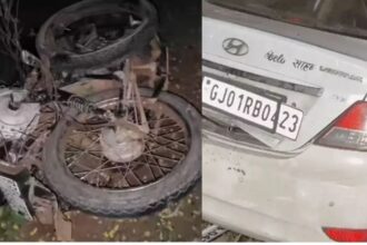 नारकोटिक्स टीम से बचकर भाग रहे कार सवार ने दंपती को कुचला, पति-पत्नी की मौत, बच्चे की हालत गंभीर, झारखंड के 2 स्मगलर अरेस्ट
