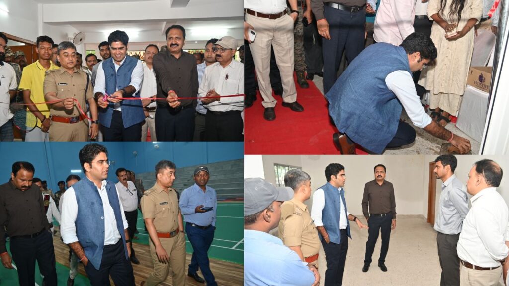 लोहरदगा में इंडोर स्टेडियम व जिम का हुआ लोकार्पण, DC ने कहा- जिले के खिलाड़ियों को बेहतर सुविधाएं देना हमारी प्राथमिकता