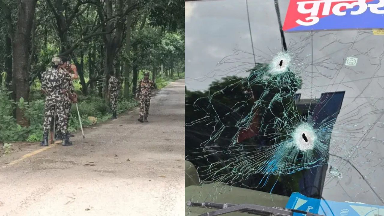 वैशाली में डबल मर्डर के आरोपी का एनकांउटर, पुलिस गाड़ी पर की थी फायरिंग; पैर में लगी 2 गोली
