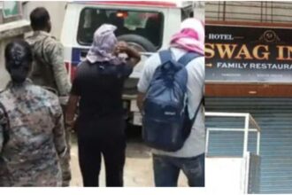 हजारीबाग के स्वैग इन रेस्टोरेंट में पुलिस पुलिस की रेड, रूम सर्विस के नाम पर हो रहा था गंदा काम, लड़के-लड़कियां पुलिस हिरासत में