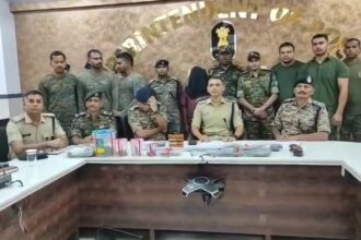 झारखंड का मोस्ट वांटेड नक्सली 20 लाख का इनामी रविन्द्र गंझू गिरफ्तार, 154 खूनी वारदातों का मास्टरमाइंड AK-56 के साथ दबोचा गया