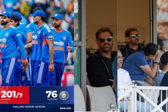 भारत की T-20 में सबसे बड़ी हार, सिर्फ 70 रन में सब हुए ढेर, धोनी को नहीं मिल सका बर्थ डे गिफ्ट