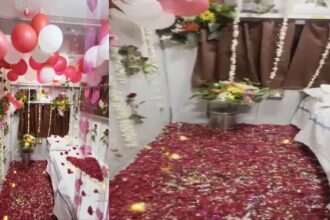 नंदीग्राम एक्सप्रेस के फर्स्ट AC कोच को बनाया 'हनीमून सुइट', TTE सस्पेंड, वायरल हुआ Video