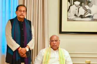 वित्त मंत्री राधाकृष्ण किशोर ने दिल्ली में कांग्रेस अध्यक्ष से की मुलाकात, झारखंड सरकार के कार्यक्रम से बनाई दूरी