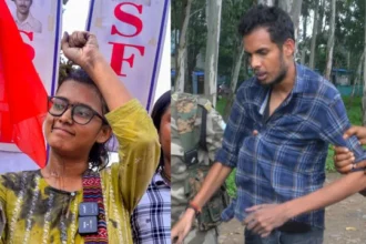 AISA अध्यक्ष नेहा बोरा पर स्याही फेंकने पर FIR, जेल भेजा गया आरोपी अमरनाथ पांडे