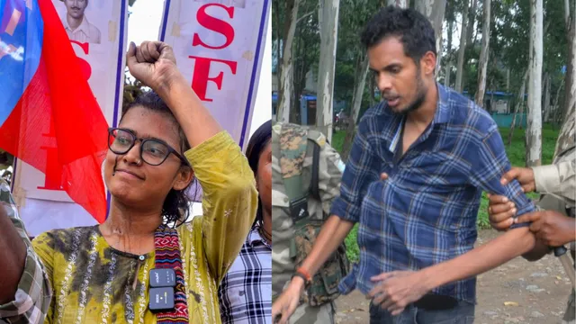AISA अध्यक्ष नेहा बोरा पर स्याही फेंकने पर FIR, जेल भेजा गया आरोपी अमरनाथ पांडे