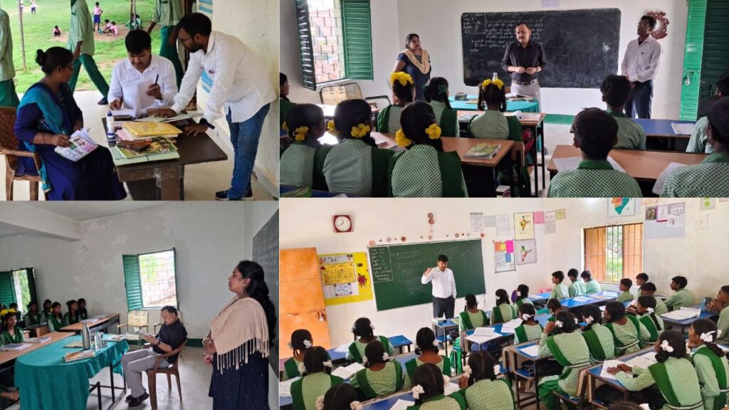 लोहरदगा के सरकारी स्कूलों में बच्चों को पढ़ा रहे अफसर, कमजोर विद्यार्थियों की अलग से होगी तैयारी