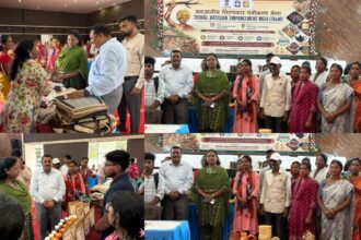 लोहरदगा में जनजातीय शिल्पकार पंजीकरण मेला (TAeM) का भव्य आयोजन,70 जनजातीय कारीगरों ने पारंपरिक कला एवं स्थानीय उत्पादों का किया प्रदर्शन
