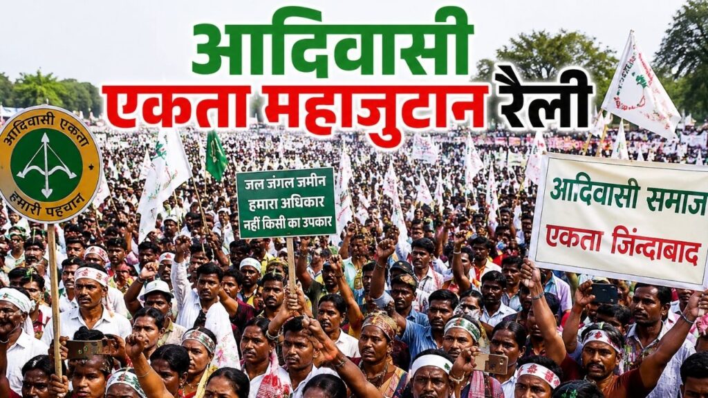 आदिवासी एकता महाजुटान रैलीः कांग्रेस प्रभारी के राजू लेंगे भाग, मुख्यमंत्री हेमंत सोरेन को न्योता, 5 लाख भीड़ जुटाने का दावा