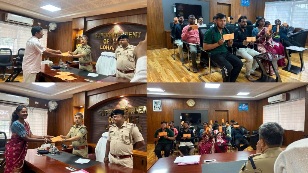 लोहरदगा पुलिस ने 14 फोन खोजकर लौटाए, ऑपरेशन भरोसा से मिली बड़ी सफलता