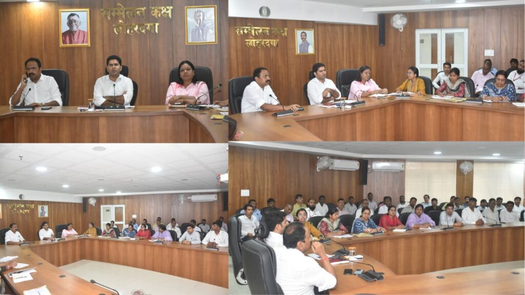 अकिल एड़पा कार्यक्रम की लोहरदगा उपायुक्त संदीप कुमार मीना ने की समीक्षा, शत-प्रतिशत उपस्थिति एवं समयबद्ध पाठ्यक्रम पूर्ण करने के दिए निर्देश