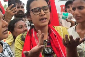 रांची में AISA अध्यक्ष नेहा बोरा पर फेंकी गई स्याही, विधानसभा घेराव के दौरान हुई घटना, आरोपी हिरासत में