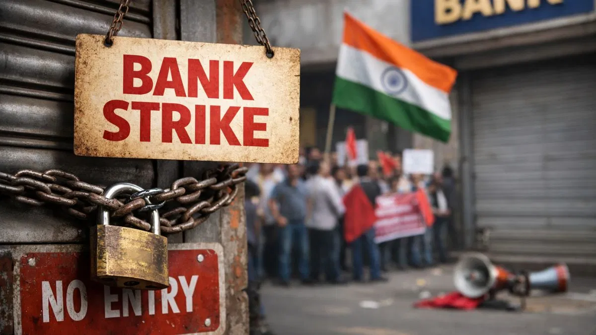 Bank Union Strike: देशभर में आज बैंकों की हड़ताल, 5-डे वर्किंग की मांग पर अड़े बैंककर्मी