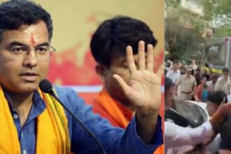 दिल्ली सरकार के PWD मंत्री प्रवेश वर्मा ने युवक को मारी थप्पड़, खराब सड़क को लेकर बना रहा था वीडियो