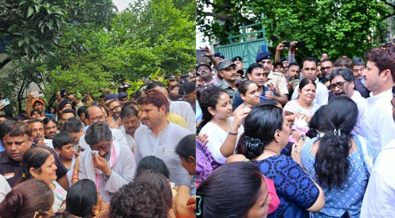 हेमंत सोरेन नहीं रोक पाएं अपने आंसू, मंत्री सुदिव्य सोनू की पत्नी को गले लगाकर भावुक हुए मुख्यमंत्री, कहा-'अंतिम जोहार सोनू भैया'