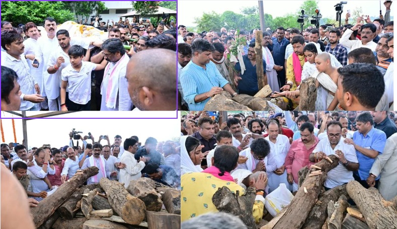 दिवंगत सुदिव्य सोनू को बेटे ने दी मुखाग्नि, अंतिम संस्कार में शामिल हुए मुख्यमंत्री हेमंत सोरेन, कहा-'सदैव उनके परिवार के साथ सहारा के रूप में रहूंगा'