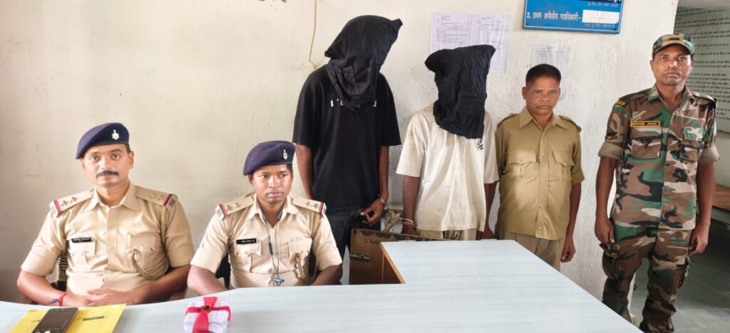 लोहरदगा में ब्राउन सुगर खरीद-फरोख्त मामले में दो गिरफ्तार, आरोपियों को भेजा गया जेल