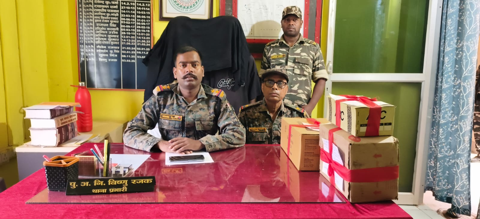 लोहरदगा के जोबांग थाना पुलिस की बड़ी कामयाबी, देवदरिया पंचायत भवन में चोरी का महज 3 घंटे में खुलासा, दो चोर गिरफ्तार
