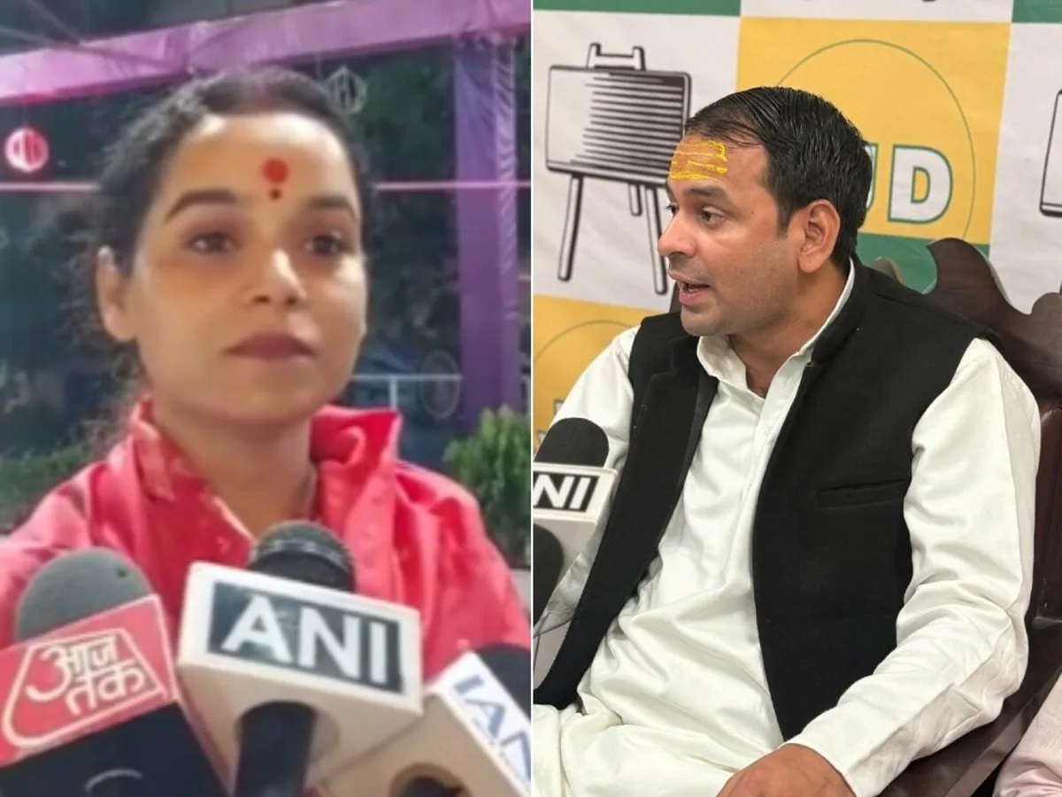 अनुष्का यादव पहली बार तेजप्रताप यादव विवाद के बाद मीडिया के सामने आई, कहा-मेरे पास फालतू टाइम नहीं, बेटी मेरे लिए सबकुछ