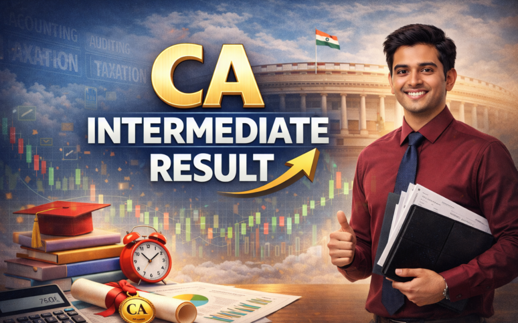 चार्टर्ड एकाउंटेंसी सितंबर 2026 इंटरमीडिएट परीक्षा का परिणाम घोषित, रुद्र राज डॉन बने रांची टॉपर