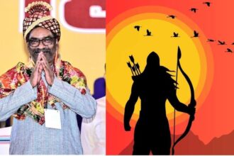 मुख्यमंत्री हेमंत सोरेन ने दी विजयादशमी की शुभकामनाएं, रांची के मोरहाबादी मैदान में होगा 70 फीट के रावण का दहन