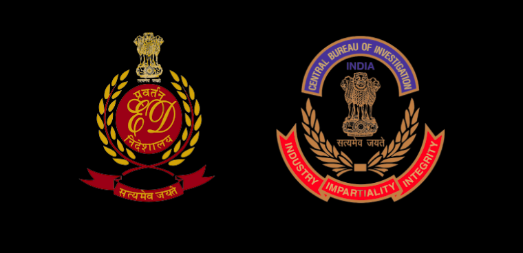 ED के दो अधिकारी गिरफ्तार , CBI ने 5 लाख रुपये घूस लेते रंगे हाथ पकड़ा