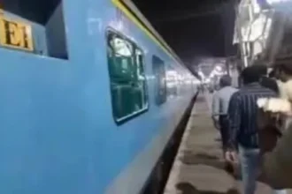 पटना में बाबा बैद्यनाथ धाम हमसफर एक्सप्रेस पर पथराव, B-7 कोच की खिड़की का शीशा टूटा