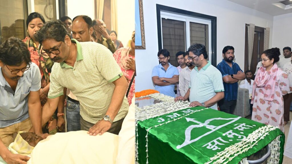 दिवंगत रूपी सोरेन का नेमरा में होगा अंतिम संस्कार, किडनी फेल होने से हो गया था बुधवार रात को निधन