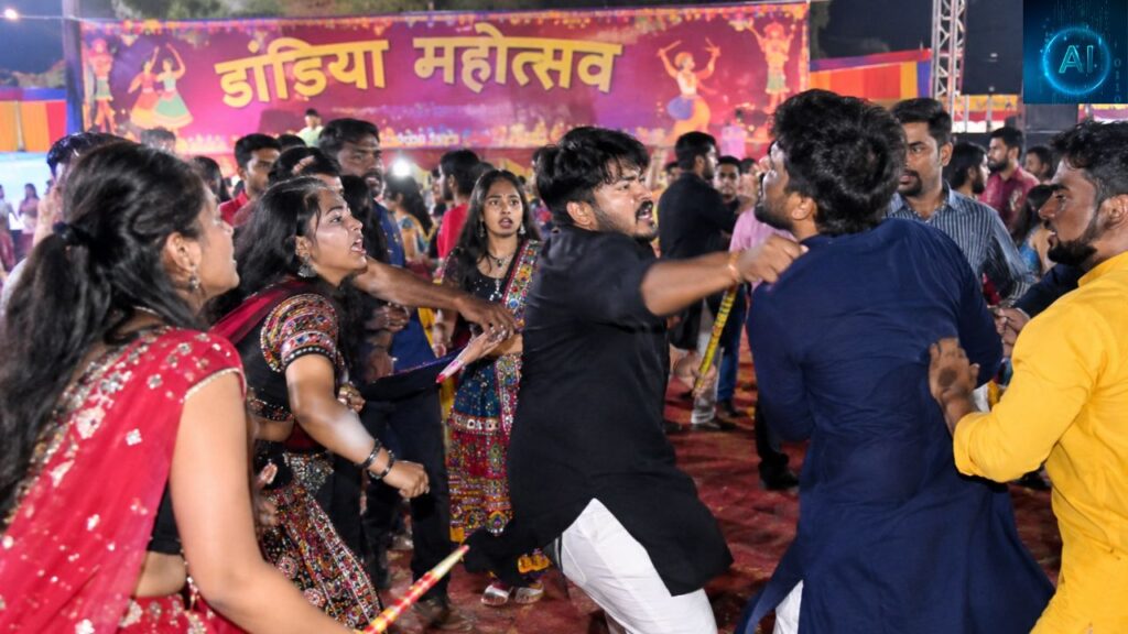 डीएसपीएमयू में डांडिया कार्यक्रम के दौरान हंगामा, छात्राओं ने लगाया छेड़छाड़ का आरोप
