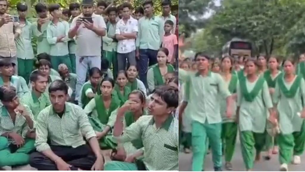 कोडरमा में छात्रों ने निकाल पैदल मार्च, 10 शिक्षकों के भरोसे 2540 विद्यार्थी, कई विषयों के लिए एक भी शिक्षक नहीं